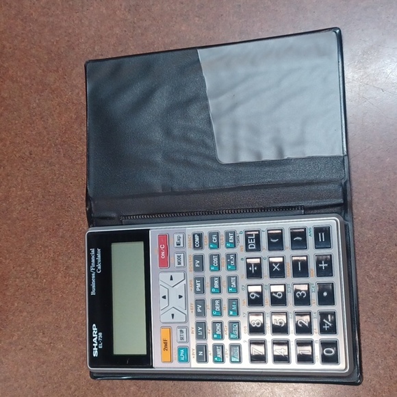 Sharp Other - Sharp EL-738 Business/Financial  Calculator